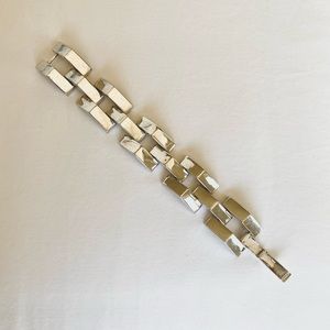 Stella & Dot Silver chunky Link bracelet